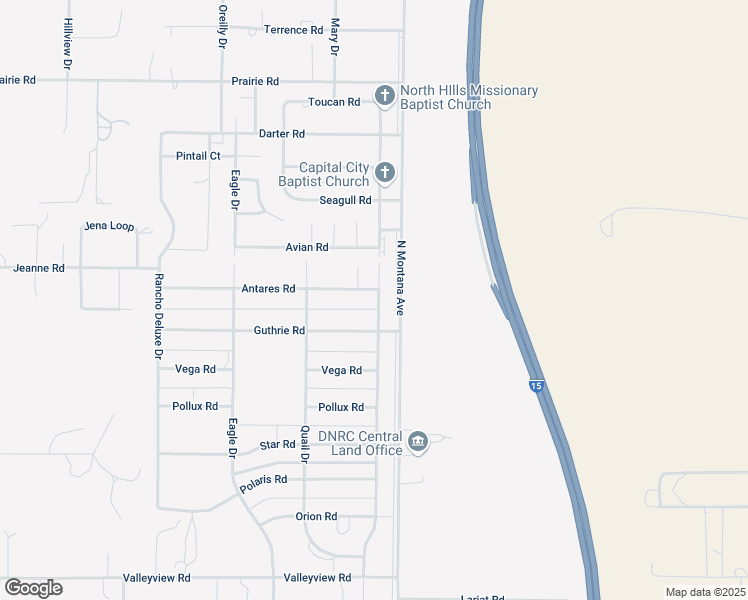 map of restaurants, bars, coffee shops, grocery stores, and more near 8067 Avocet Drive in Helena