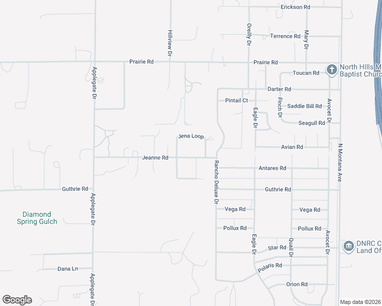 map of restaurants, bars, coffee shops, grocery stores, and more near in Helena Valley Northwest