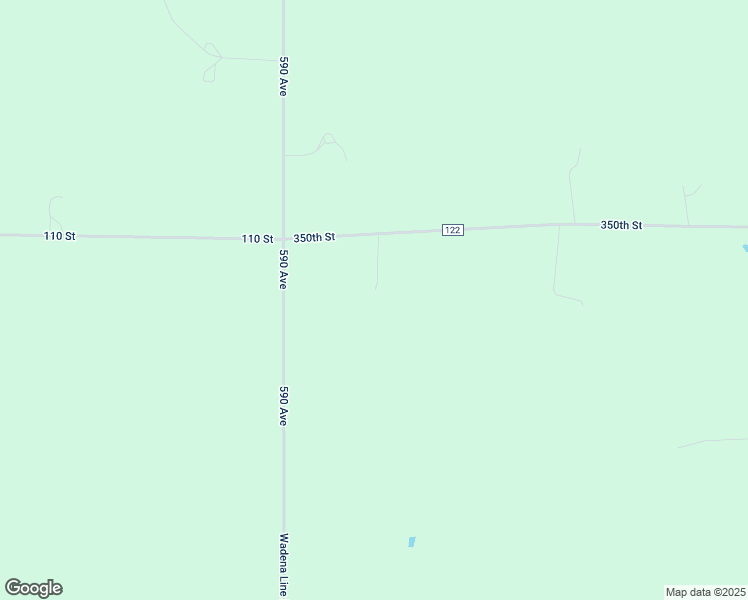 map of restaurants, bars, coffee shops, grocery stores, and more near 10097 350th Street in Menahga