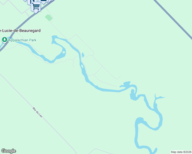 map of restaurants, bars, coffee shops, grocery stores, and more near 142 Chemin des Chalets in Sainte-Lucie-de-Beauregard