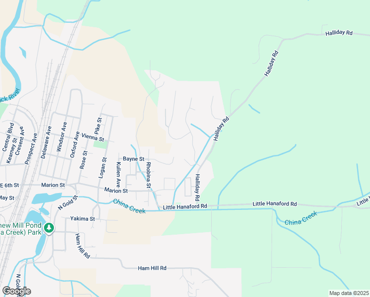 map of restaurants, bars, coffee shops, grocery stores, and more near 1411 Maple Valley Drive in Centralia