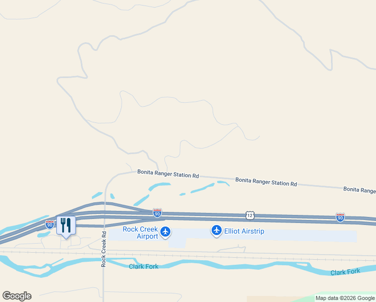 map of restaurants, bars, coffee shops, grocery stores, and more near 24210 Bonita Ranger Station Road in Clinton