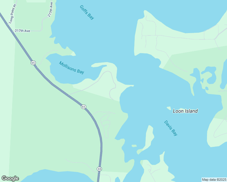 map of restaurants, bars, coffee shops, grocery stores, and more near 21261 496th Lane in McGregor