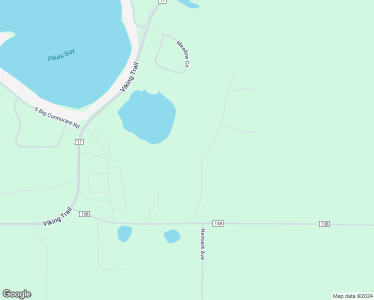map of restaurants, bars, coffee shops, grocery stores, and more near 11150 Cormorant Heights Road in Detroit Lakes