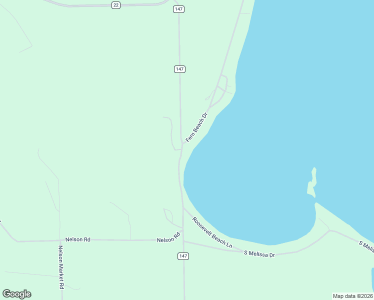 map of restaurants, bars, coffee shops, grocery stores, and more near 11515 Fern Beach Drive in Detroit Lakes