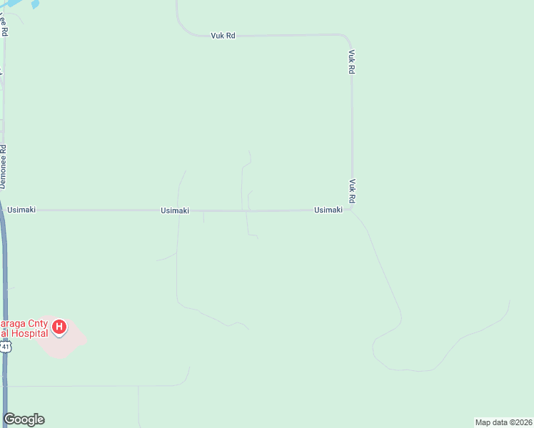 map of restaurants, bars, coffee shops, grocery stores, and more near Usimaki in L'Anse