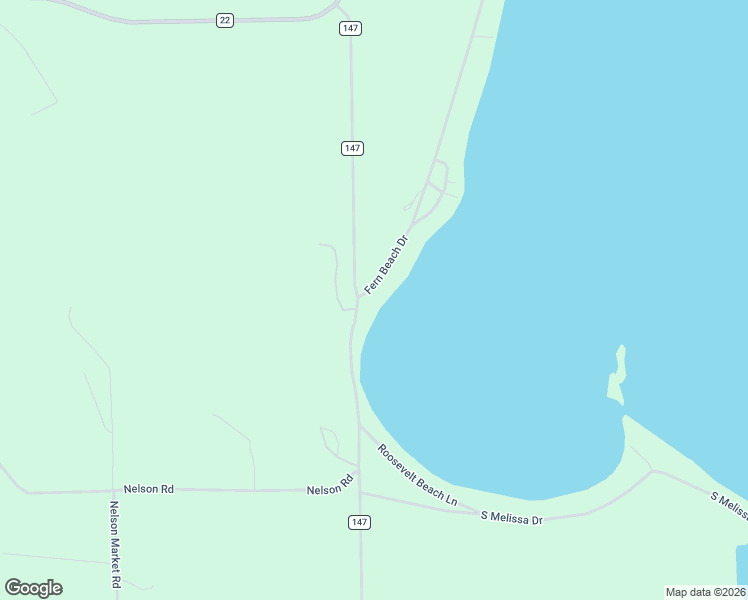 map of restaurants, bars, coffee shops, grocery stores, and more near 11515 Fern Beach Drive in Detroit Lakes
