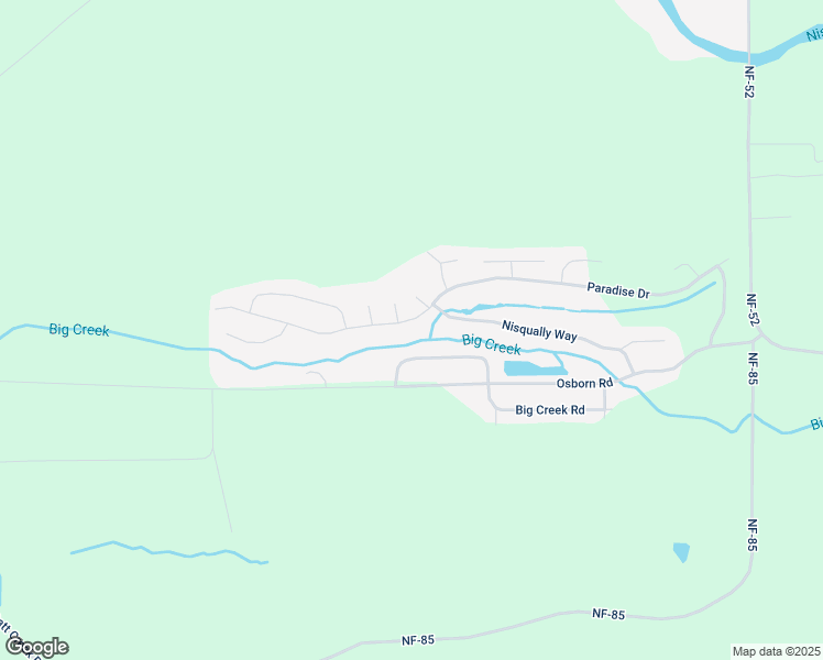 map of restaurants, bars, coffee shops, grocery stores, and more near 255 Paradise Drive in Ashford