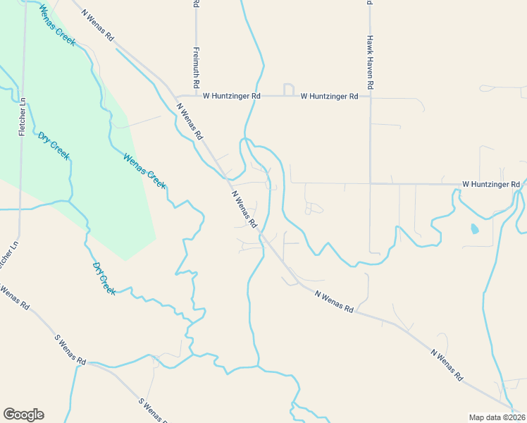 map of restaurants, bars, coffee shops, grocery stores, and more near 8365-8449 N Wenas Rd in Selah