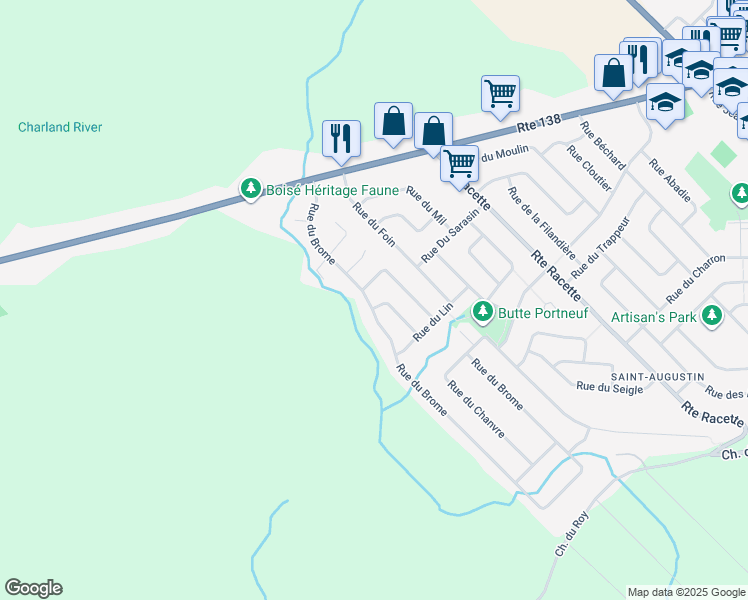 101 Rue du Fenouil, SaintAugustindeDesmaures QC Walk Score