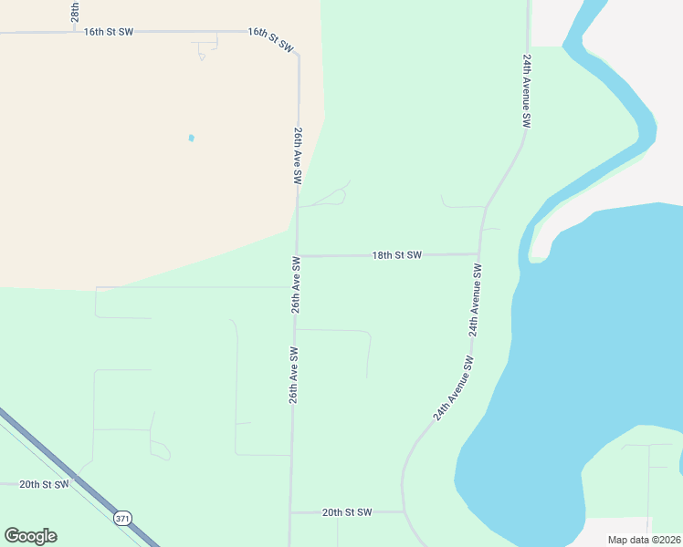 map of restaurants, bars, coffee shops, grocery stores, and more near 2531 18th Street Southwest in Backus