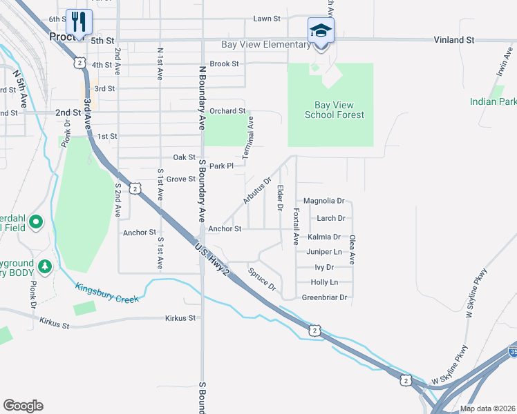 map of restaurants, bars, coffee shops, grocery stores, and more near 2-22 Cypress Dr in Duluth