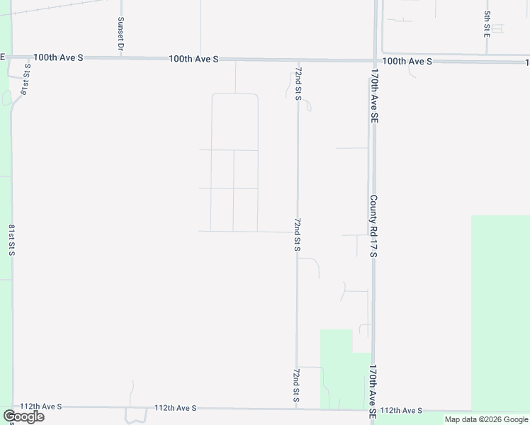 map of restaurants, bars, coffee shops, grocery stores, and more near 10501 72nd Street South in Horace