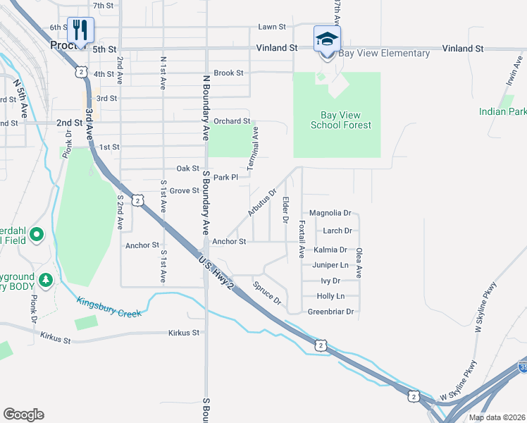 map of restaurants, bars, coffee shops, grocery stores, and more near 2-22 Cypress Dr in Duluth