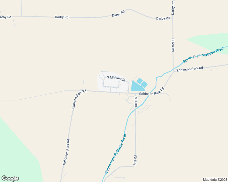 map of restaurants, bars, coffee shops, grocery stores, and more near S Midway St in Moscow