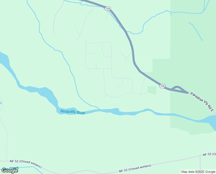 map of restaurants, bars, coffee shops, grocery stores, and more near 56925 382nd Ave Ct E in Ashford