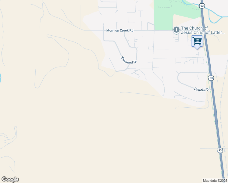 map of restaurants, bars, coffee shops, grocery stores, and more near 14067 Sapphire Drive in Lolo