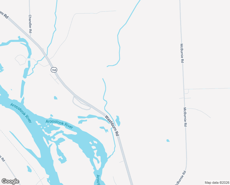 map of restaurants, bars, coffee shops, grocery stores, and more near 297 Washburn Road in Presque Isle