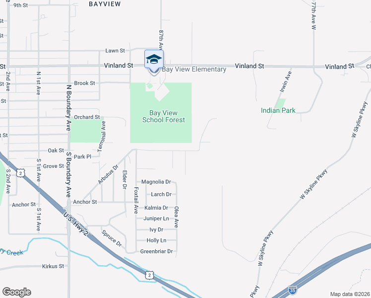 map of restaurants, bars, coffee shops, grocery stores, and more near 6 Olea Avenue in Proctor
