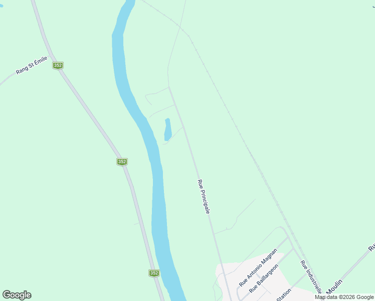 map of restaurants, bars, coffee shops, grocery stores, and more near 112 Rue Principale in Saint-Adelphe