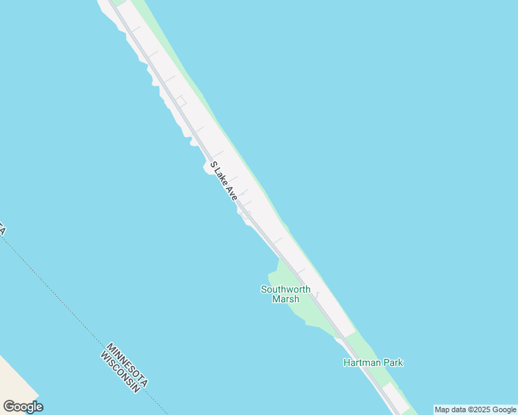 map of restaurants, bars, coffee shops, grocery stores, and more near 3902 Minnesota Avenue in Duluth