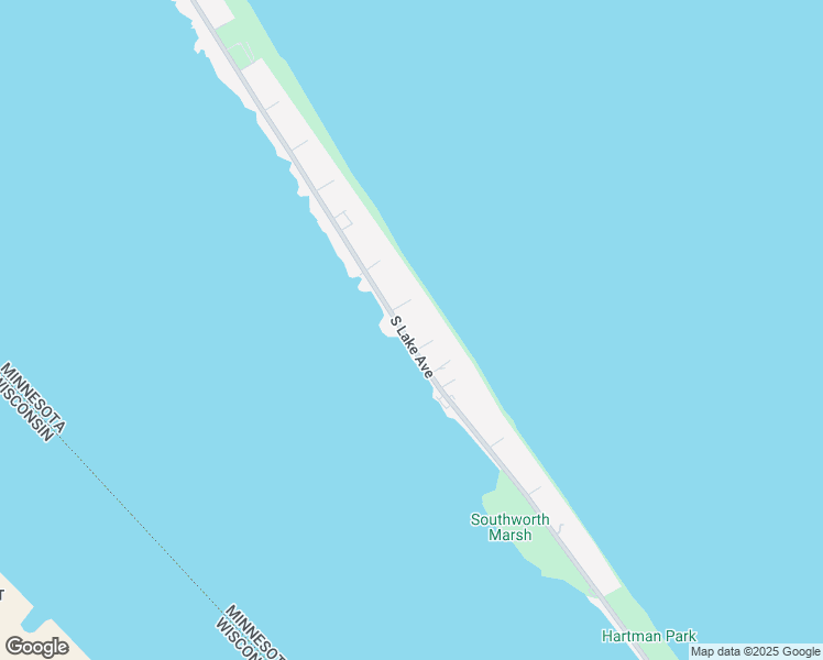 map of restaurants, bars, coffee shops, grocery stores, and more near 3726 Minnesota Avenue in Duluth