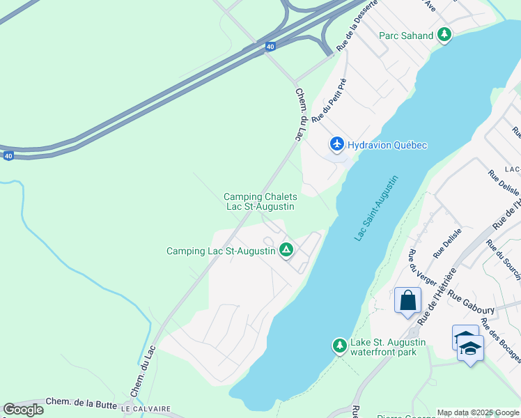 153 Chemin du Lac, SaintAugustindeDesmaures QC Walk Score