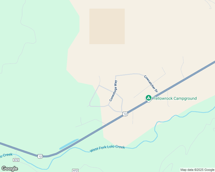 map of restaurants, bars, coffee shops, grocery stores, and more near 12565 Claimstake Ct in Lolo