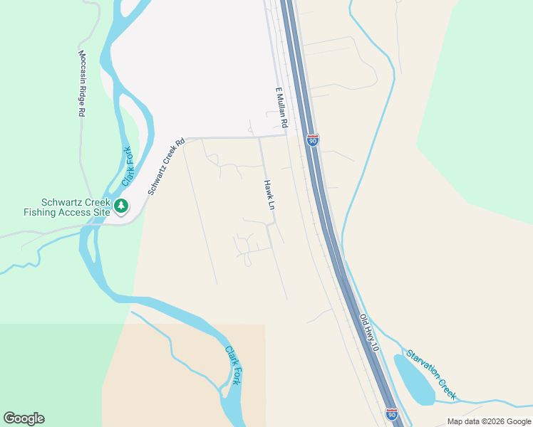 map of restaurants, bars, coffee shops, grocery stores, and more near 12407 Hawk Ln in Clinton