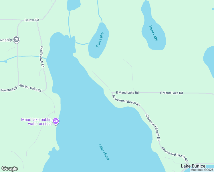 map of restaurants, bars, coffee shops, grocery stores, and more near 20153 East Maud Lake Road in Detroit Lakes