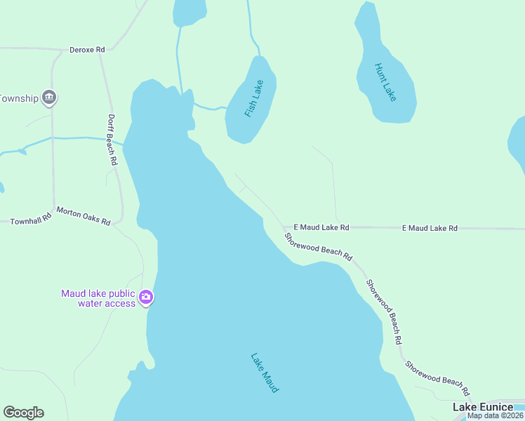 map of restaurants, bars, coffee shops, grocery stores, and more near 20153 East Maud Lake Road in Detroit Lakes