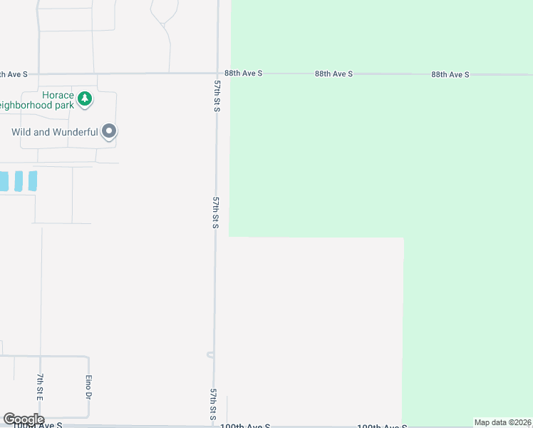 map of restaurants, bars, coffee shops, grocery stores, and more near 9120 57th Avenue South in Fargo