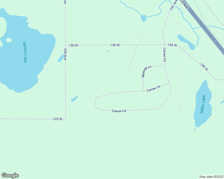 map of restaurants, bars, coffee shops, grocery stores, and more near 12530 Carow Circle in Frazee