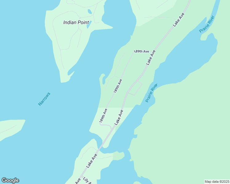 map of restaurants, bars, coffee shops, grocery stores, and more near 51260 189th Avenue in McGregor
