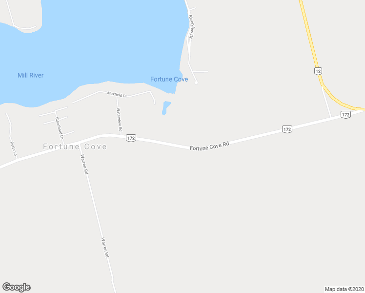 map of restaurants, bars, coffee shops, grocery stores, and more near 252 Fortune Cove Road in O'Leary