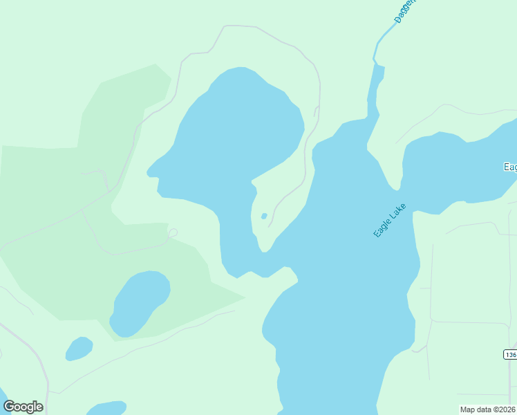 map of restaurants, bars, coffee shops, grocery stores, and more near 16845 West Eagle Lake Road in Fifty Lakes