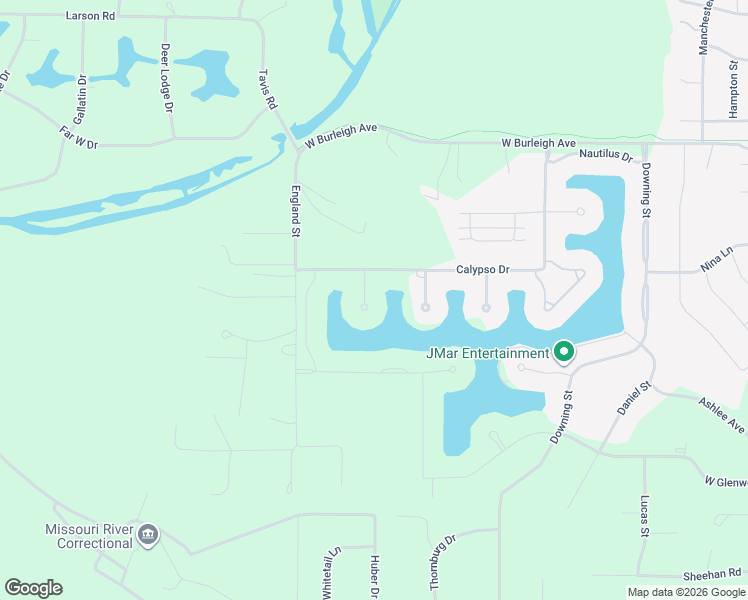 map of restaurants, bars, coffee shops, grocery stores, and more near 3811 Neptune Circle in Bismarck