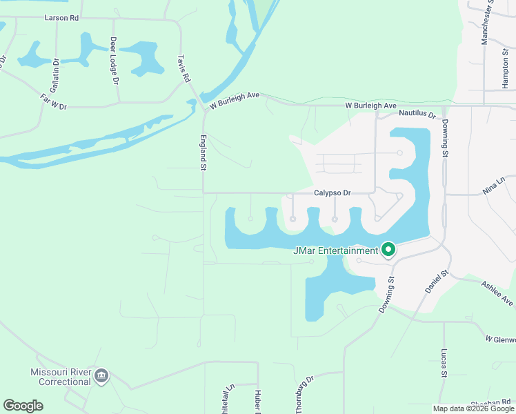 map of restaurants, bars, coffee shops, grocery stores, and more near 3811 Neptune Cir in Bismarck