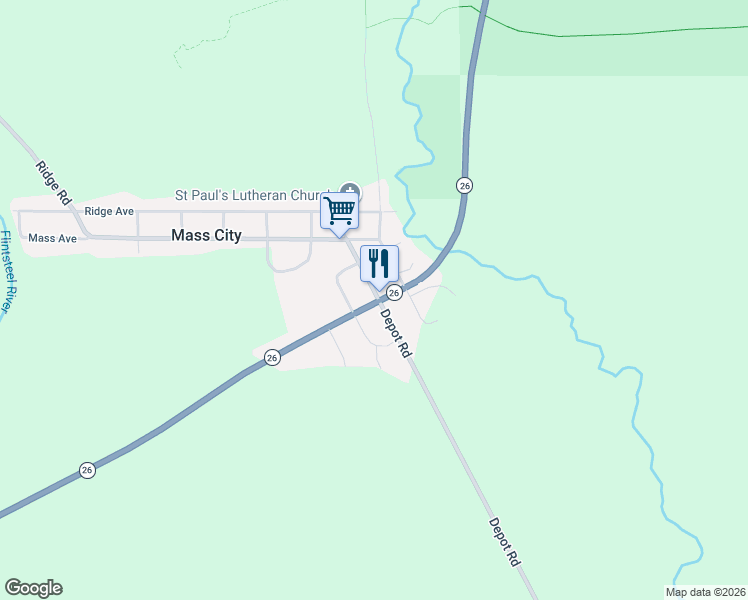 map of restaurants, bars, coffee shops, grocery stores, and more near 1416-1424 14th Street in Mass City