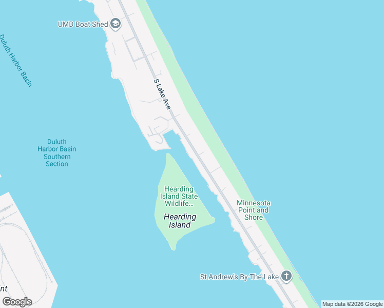 map of restaurants, bars, coffee shops, grocery stores, and more near 2026 Minnesota Avenue in Duluth