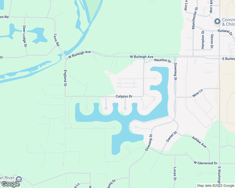 map of restaurants, bars, coffee shops, grocery stores, and more near 824 Calypso Drive in Bismarck