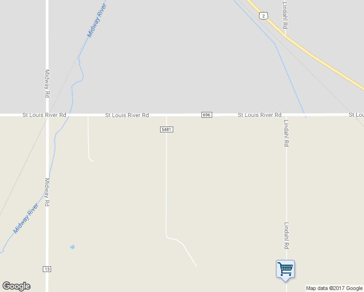 map of restaurants, bars, coffee shops, grocery stores, and more near 5582 Saint Louis River Road in Proctor