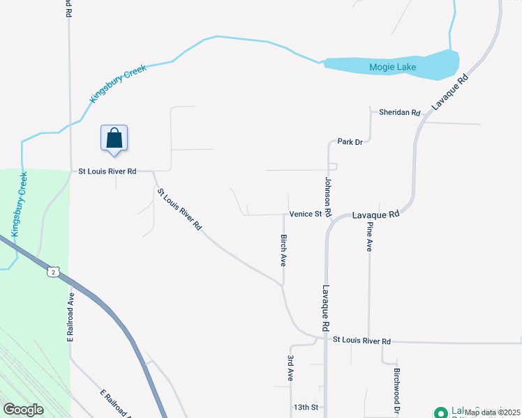 map of restaurants, bars, coffee shops, grocery stores, and more near 2315 Venice Street in Proctor