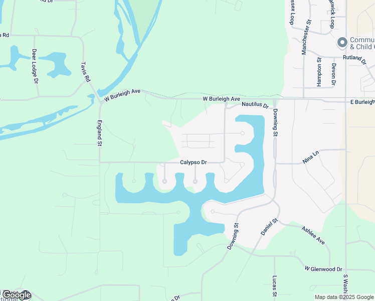 map of restaurants, bars, coffee shops, grocery stores, and more near 824 Calypso Drive in Bismarck
