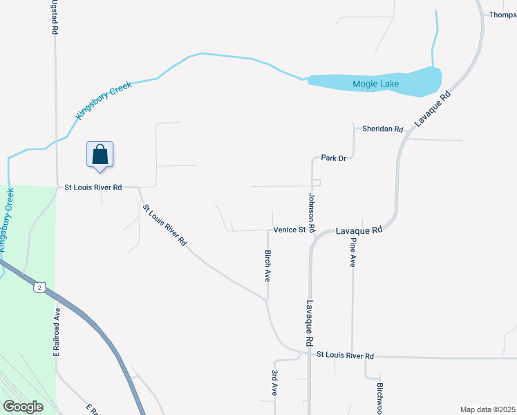 map of restaurants, bars, coffee shops, grocery stores, and more near 2315 Venice Street in Proctor