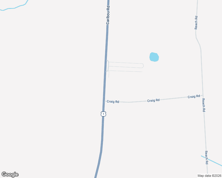 map of restaurants, bars, coffee shops, grocery stores, and more near 423 Caribou Road in Presque Isle