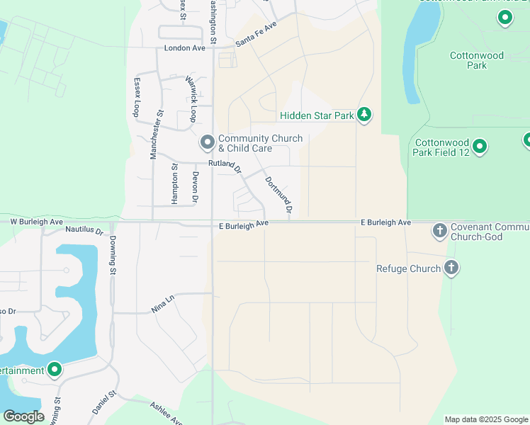 map of restaurants, bars, coffee shops, grocery stores, and more near 3335 Rutland Drive in Bismarck