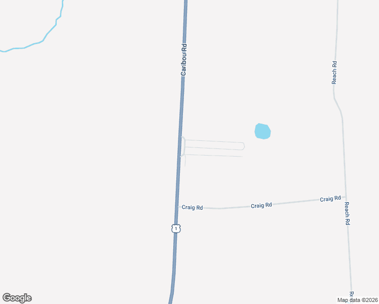 map of restaurants, bars, coffee shops, grocery stores, and more near 449 Caribou Road in Presque Isle