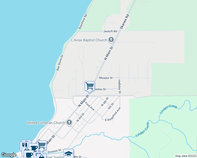 17 Meador Street, L'Anse MI Walk Score