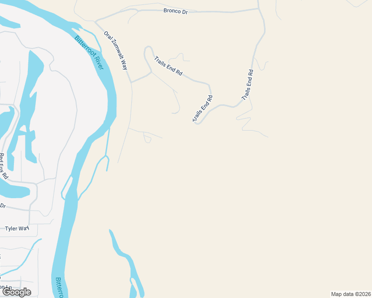 map of restaurants, bars, coffee shops, grocery stores, and more near 4250 Inclination Way in Missoula